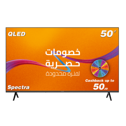 Spectra 50″ G-Guard 4k QLEDTV google TV